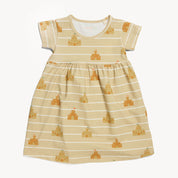 Sandcastles Short Sleeve Dress