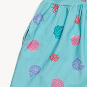 Sea Shells Short Sleeve Dress