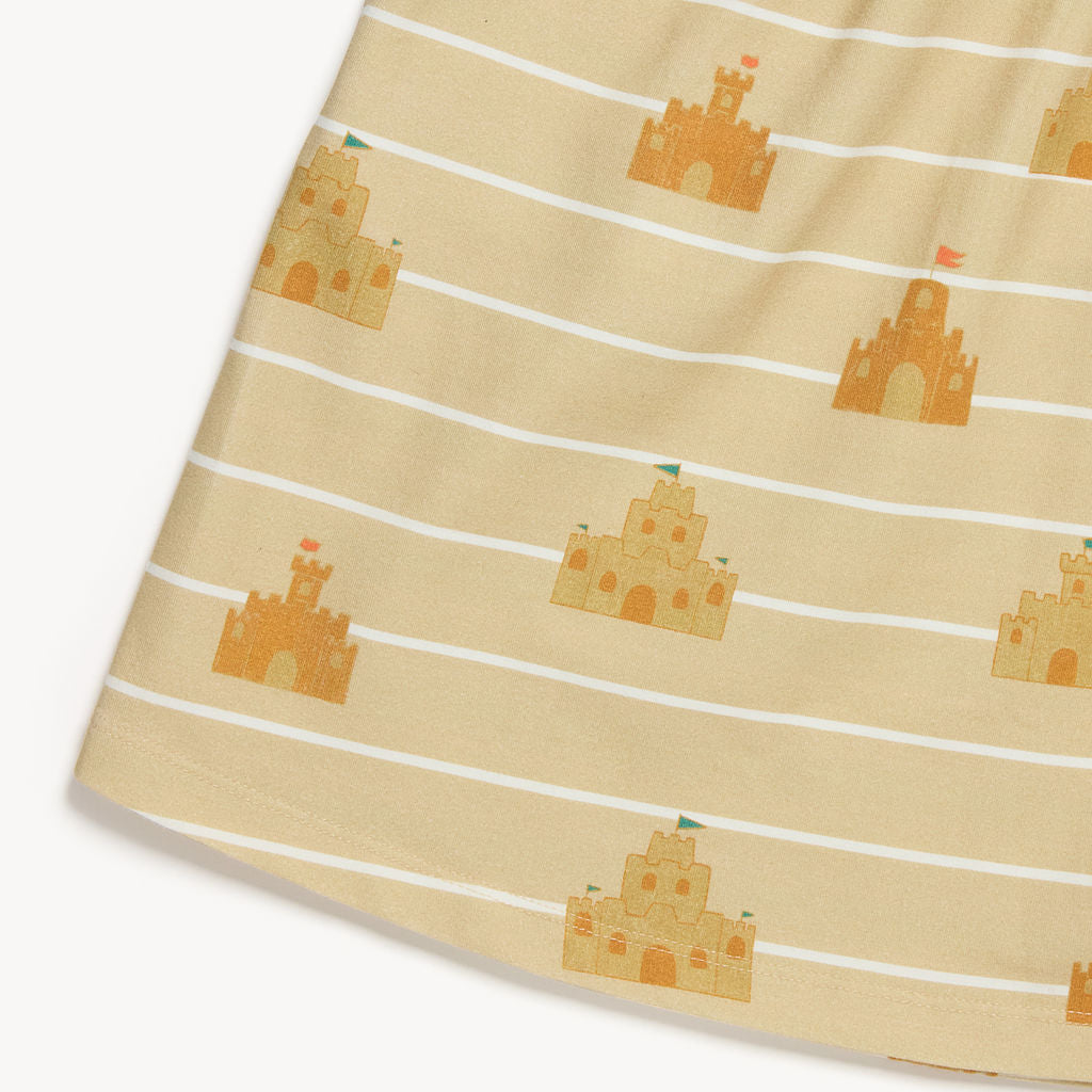 Sandcastles Short Sleeve Dress