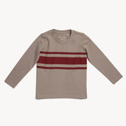 Porpoise Stripe Long sleeve Tee